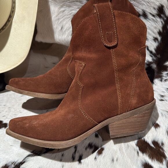 Steve Madden Wiz Cowboy boot A13 - Picture 3 of 8